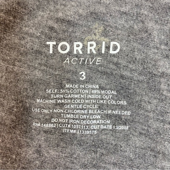 Torrid Tank Womens 3X Top‎ Hustle Plus Size - Picture 3 of 8